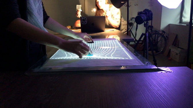 Setup of tangible table 2